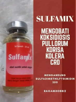 Sulfamix obat koksi + suntikan