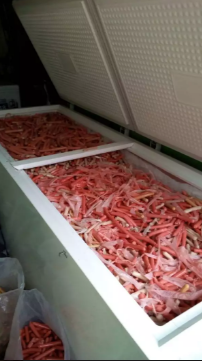 Sosis rijek Ukurannya untuk pakan ternak Bukan untuk konsumsi manusia